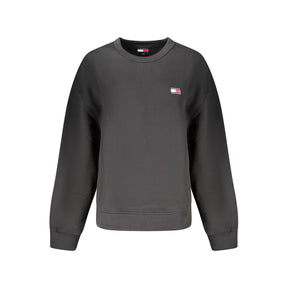 Tommy Hilfiger Schwarzer Baumwollpullover für Frauen
