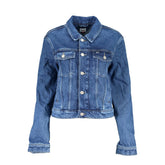 Tommy Hilfiger Blaue Baumwolle Frauen Jacke
