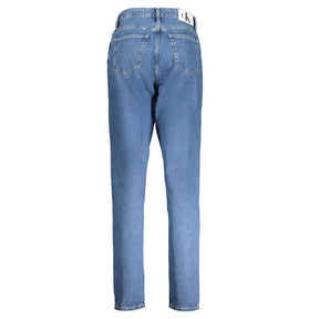 Calvin Klein Blaue Baumwolle Frauen Jeans