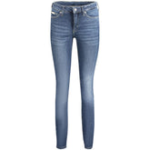 Calvin Klein Blaue Baumwolle Frauen Jeans