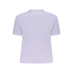 Calvin Klein Lila Baumwolle Frauen T-Shirt