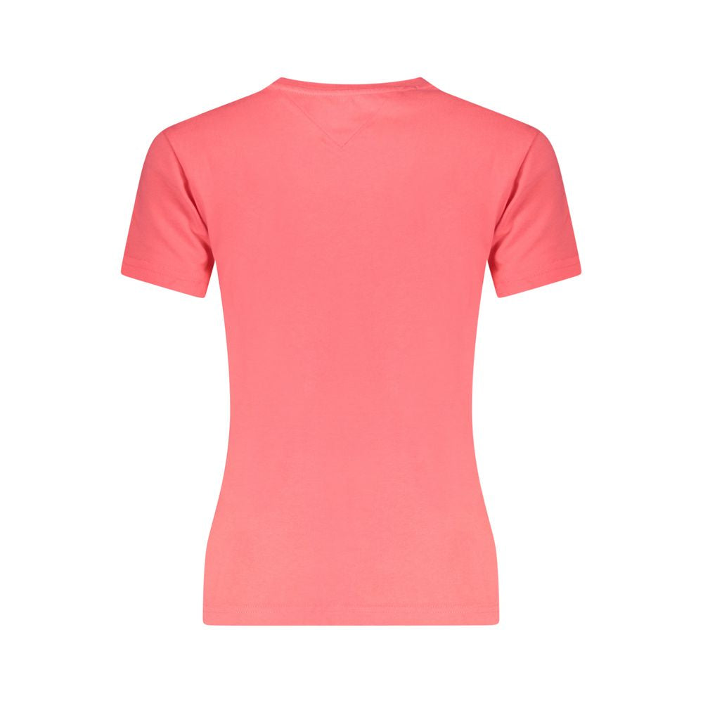 Tommy Hilfiger Rosa Baumwolle Frauen T-Shirt