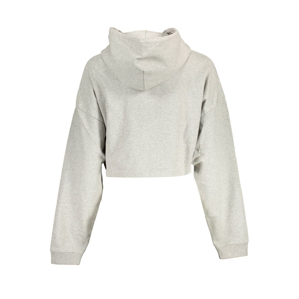 Tommy Hilfiger Grauer Baumwollpullover für Frauen