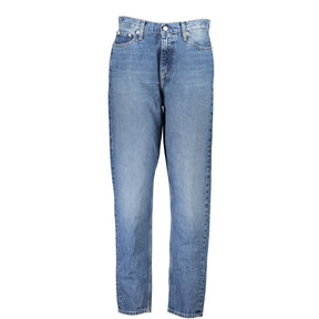 Calvin Klein Blaue Baumwoll-Jeans für Frauen