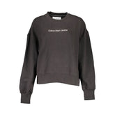 Calvin Klein Schwarzer Baumwollpullover für Frauen