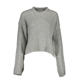 Calvin Klein Grauer Pullover aus Wolle