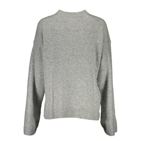 Calvin Klein Grauer Pullover aus Wolle