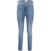 Calvin Klein Blaue Baumwolle Frauen Jeans