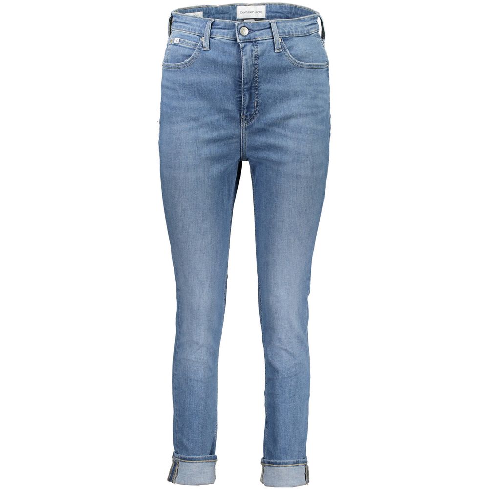 Calvin Klein Blaue Baumwolle Frauen Jeans