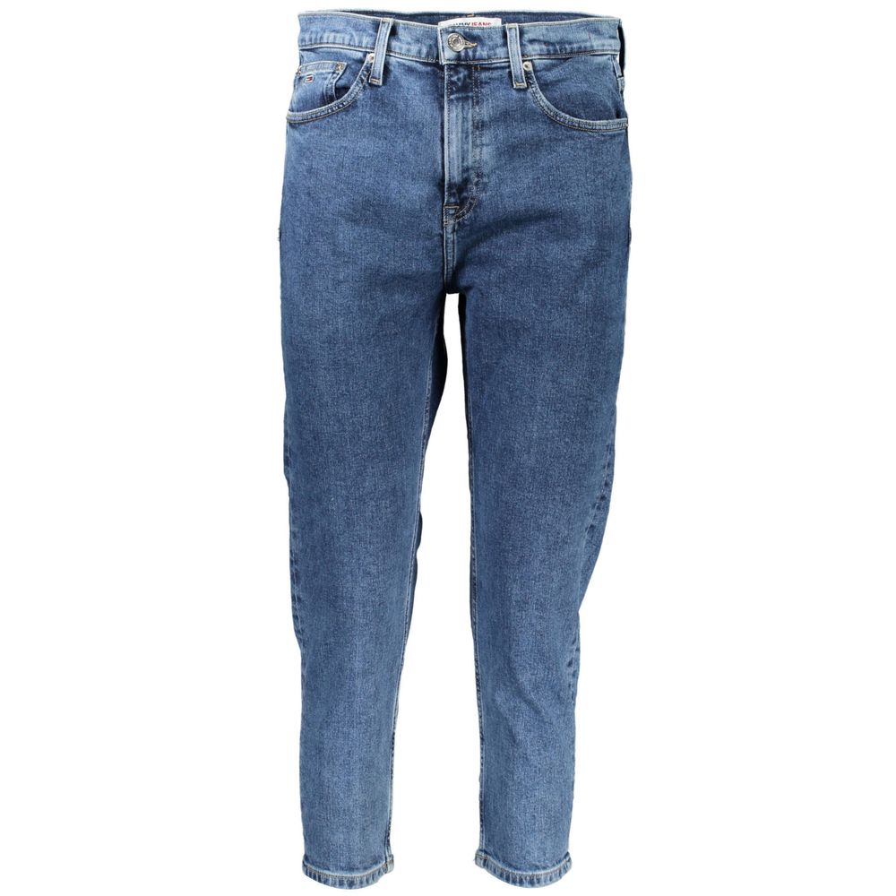 Tommy Hilfiger Blaue Slim-Fit-Jeans aus Baumwolle für Frauen