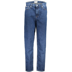 Calvin Klein Blaue Baumwolljeans Denim
