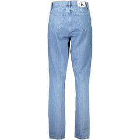 Calvin Klein Blaue Baumwolljeans Denim