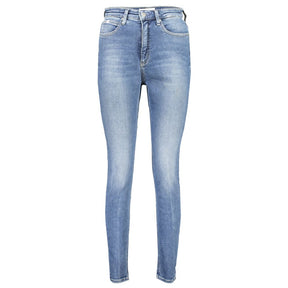 Calvin Klein Blaue Baumwolle Frauen Jeans