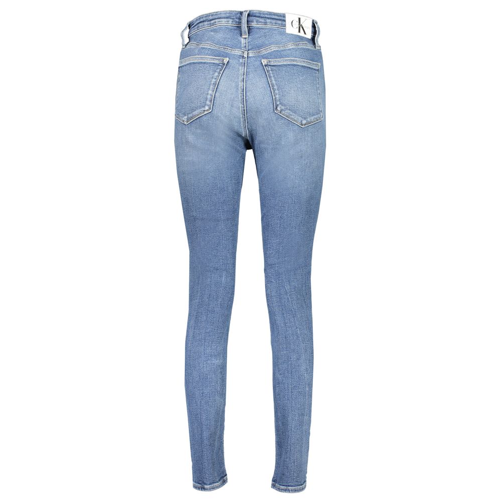 Calvin Klein Blaue Baumwolle Frauen Jeans