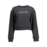 Calvin Klein Schwarzer Baumwollpullover für Frauen