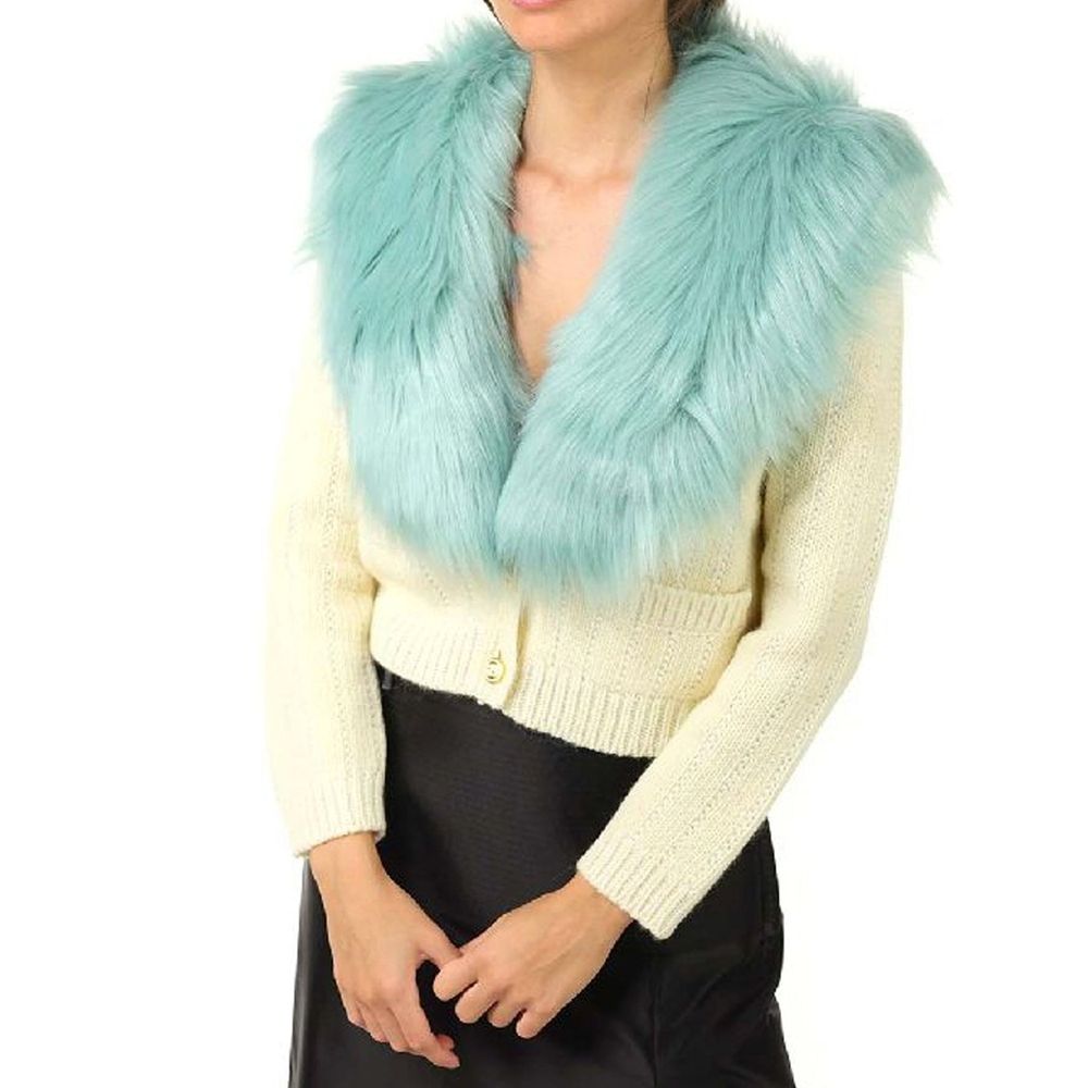 Gucci Weißer Woll-Cardigan