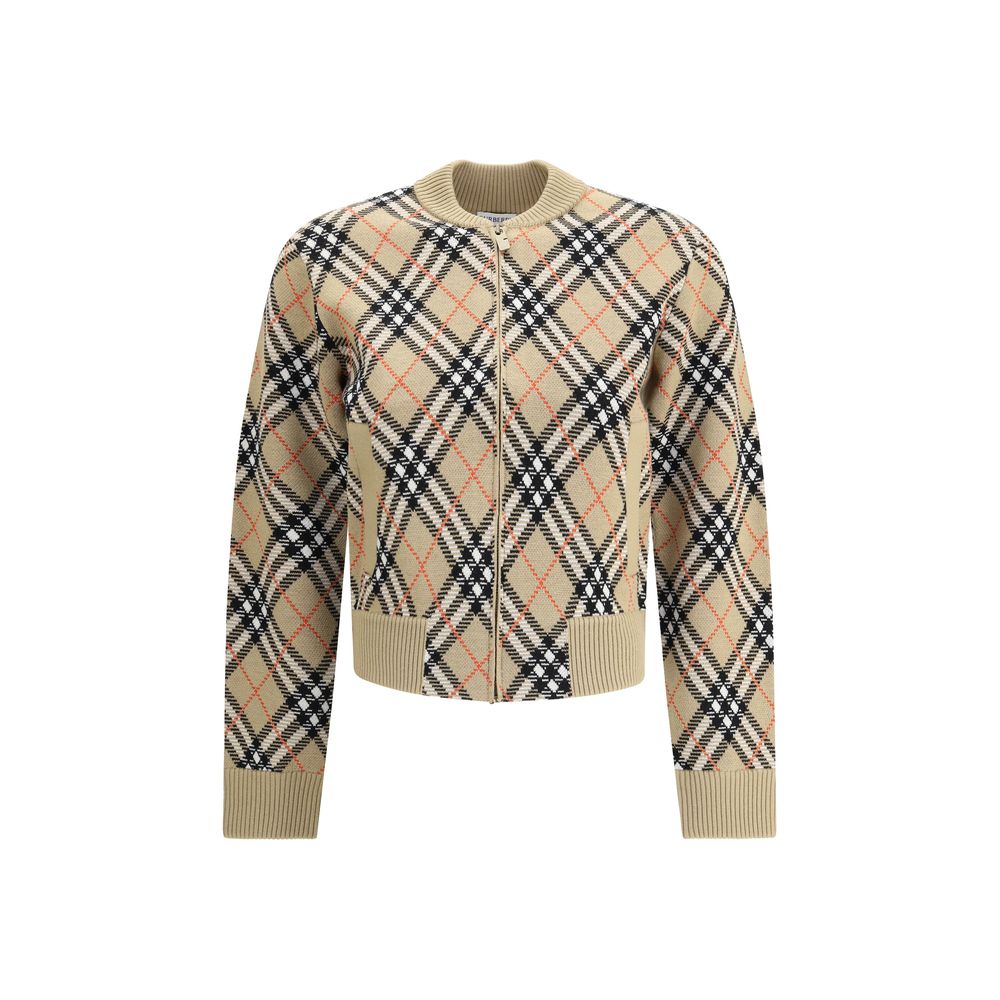 Burberry Beiger Wollcardigan