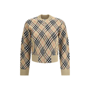 Burberry Beiger Wollcardigan