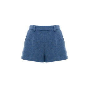 Gucci Blaue Wollshorts