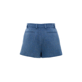 Gucci Blaue Wollshorts