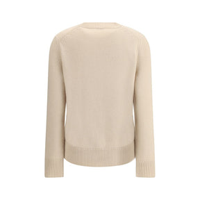 Burberry Beiger Kaschmir-Wollpullover