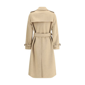 Burberry Beiger Kaschmir-Mantel