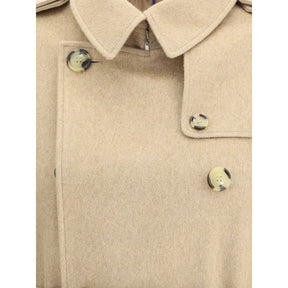 Burberry Beiger Kaschmir-Mantel