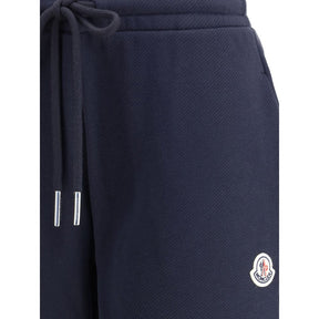 Moncler Blaue Baumwoll-Jogginghose (Trainingshose)