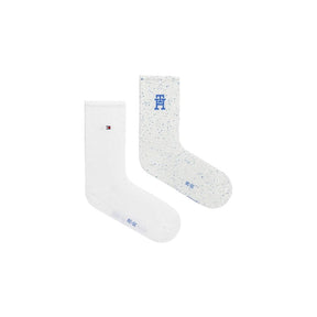 Tommy Hilfiger Blaue Viskose-Socken
