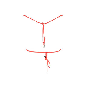 Karl Lagerfeld Rote Elastan-Badebekleidung