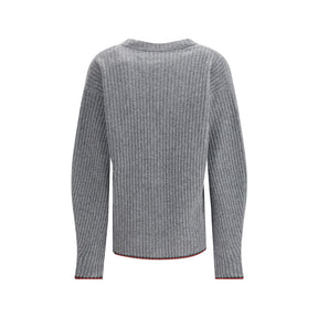 Gucci Grauer Wollcardigan