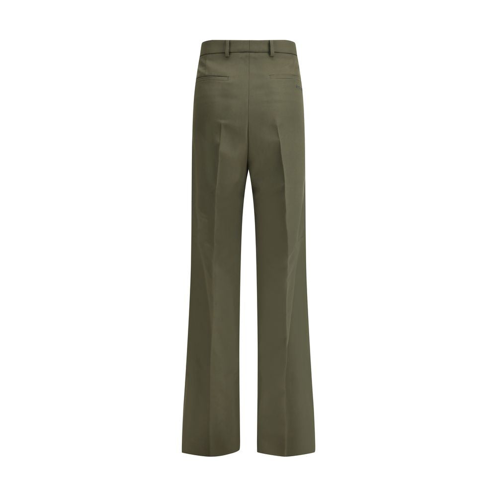 Gucci Grüne Wollhose