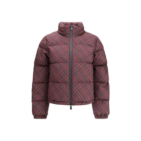 Burberry Rote Polyester-Jacke