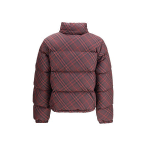 Burberry Rote Polyester-Jacke