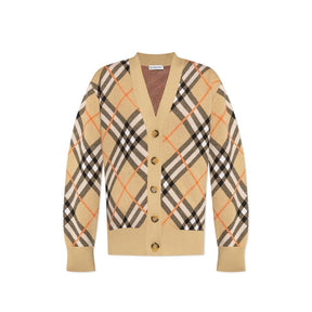 Burberry Brauner Mohair-Cardigan
