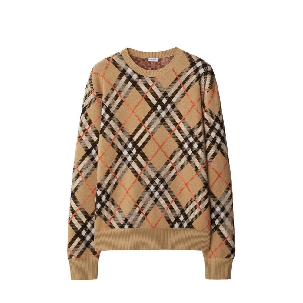 Burberry Braunes Elastan-Sweatshirt