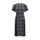 Burberry Graues Polyester-Kleid für den Alltag