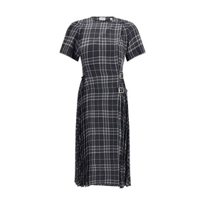 Burberry Graues Polyester-Kleid für den Alltag