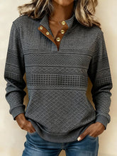 Kuschelwarmer Damen Winterpullover Grau mit Stehkragen